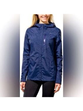 Paradox Patterned Rain Hoodie Jacket